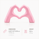 Heart Hands Sculpture