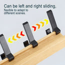 Coat Rack Wall Mounted Wooden Hook Organizer Shelf