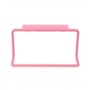 PP Plastic Towel Rack Hanging Holder Cupboard Kitchen Cabinet Bathroom Towel Rack Cupboard Hanger Rangement